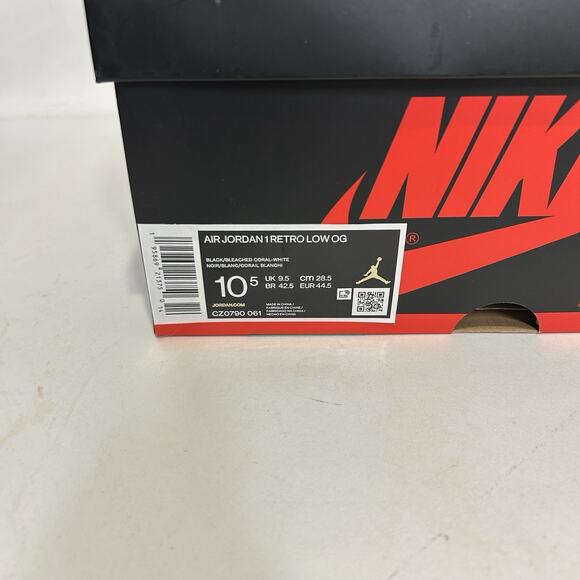 Nike Air Jordan 1 Retro Low OG “Bleached Coral” main image 7